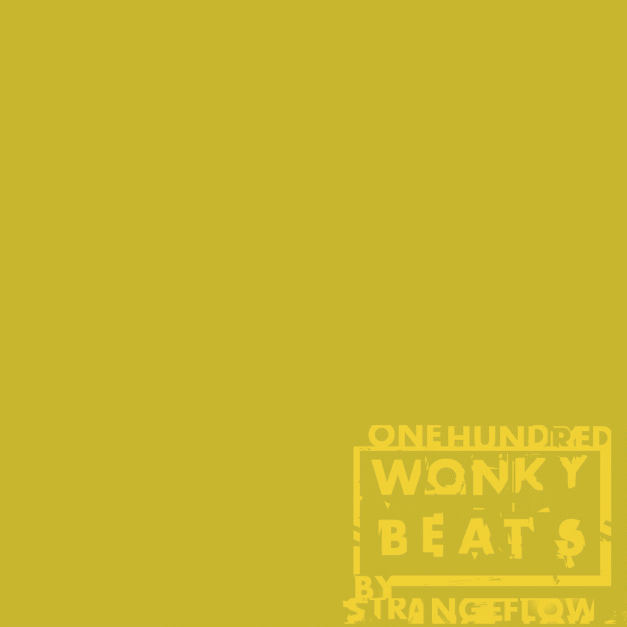 Clocking in @ a cool 106 BPM , it's one hundred downtempo wonky beats, by StrangeFlow