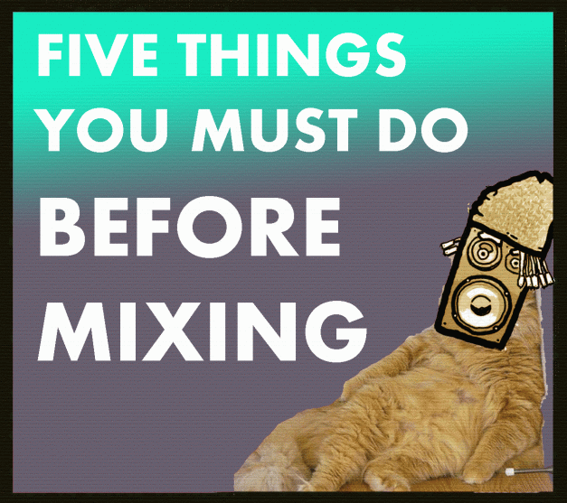 5 Things You MUST Do Before Mixing Here are five things you ought not to forget before going into the studio to make some magic!