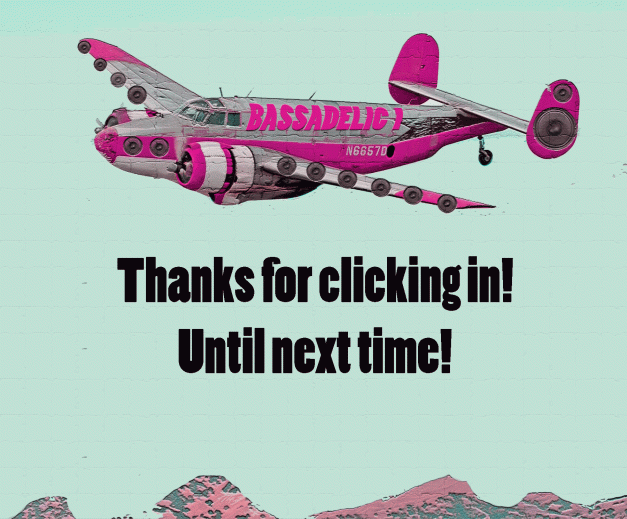 Thanks for clicking in! Until next time! Peace!