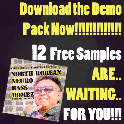 Demo pack for a new sample package by Simteks and StrangeFlow - the official pack is big, btw- weighing in at around 450 MB!