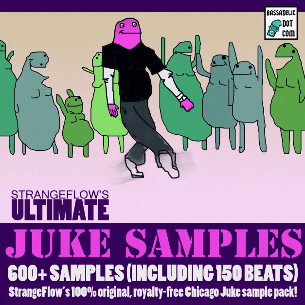 It's HERE! 600 Chicago Juke samples!!! ---Including the complete 808 and 909 drum samples! The rumors were correct!!!!
