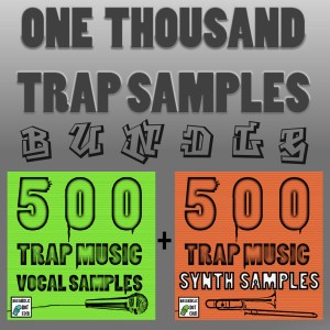 1000 Trap Samples Bundle - Vocals, Instruments, and Bass Sounds, from Bassadelic.com