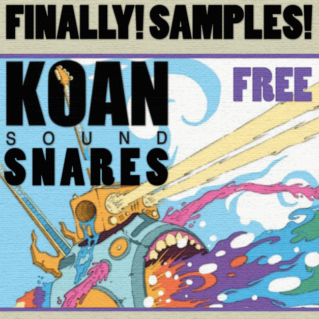 KOAN Sound Snares - five of em, free. Click now!