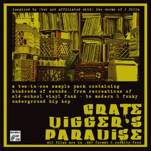 (Dilla-inspired) Crate Digger’s Paradise – 2-Sample-Packs-in-1: Authentic Funk Samples AND Modern Underground Hip Hop