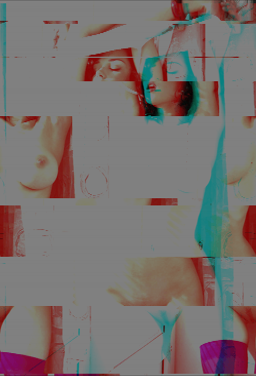 really sexy girl hanging out completely naked, glitch hop art. bassadelic.com !