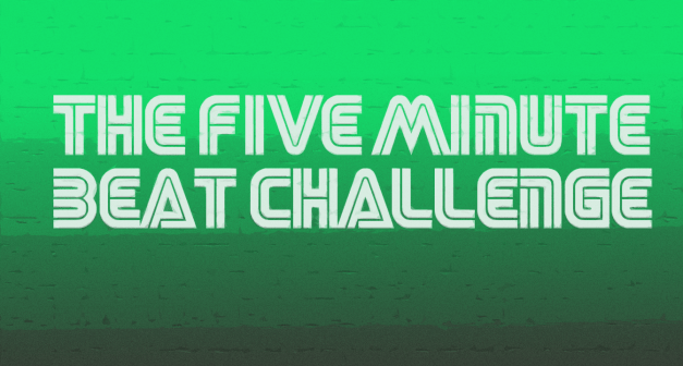 [THE 5 MINUTE BEAT CHALLENGE] Ep. 01 - 5ifty$ix K Makes a Footwork/Juke Beat 