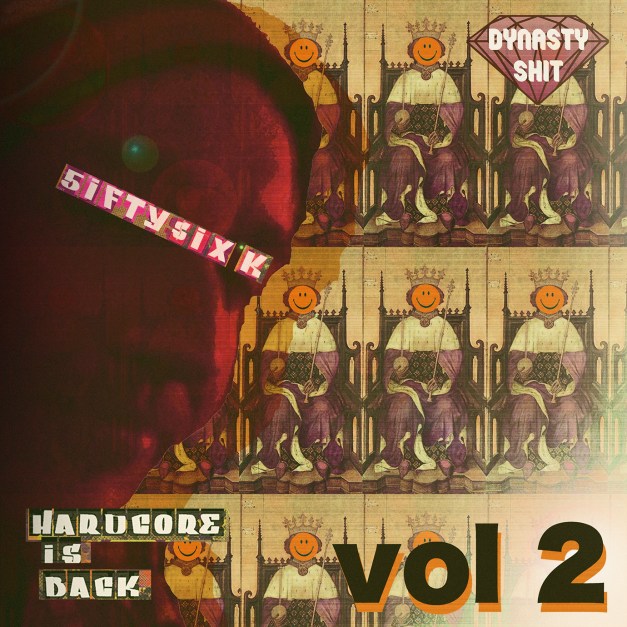 COVER - New Footwork-Breakcore tracks on Hardcore is Back (vol 2) 5ifty$ix K, this one is a bit too evil. I like it.